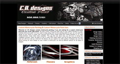 Desktop Screenshot of crdesigns.com