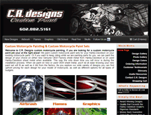 Tablet Screenshot of crdesigns.com